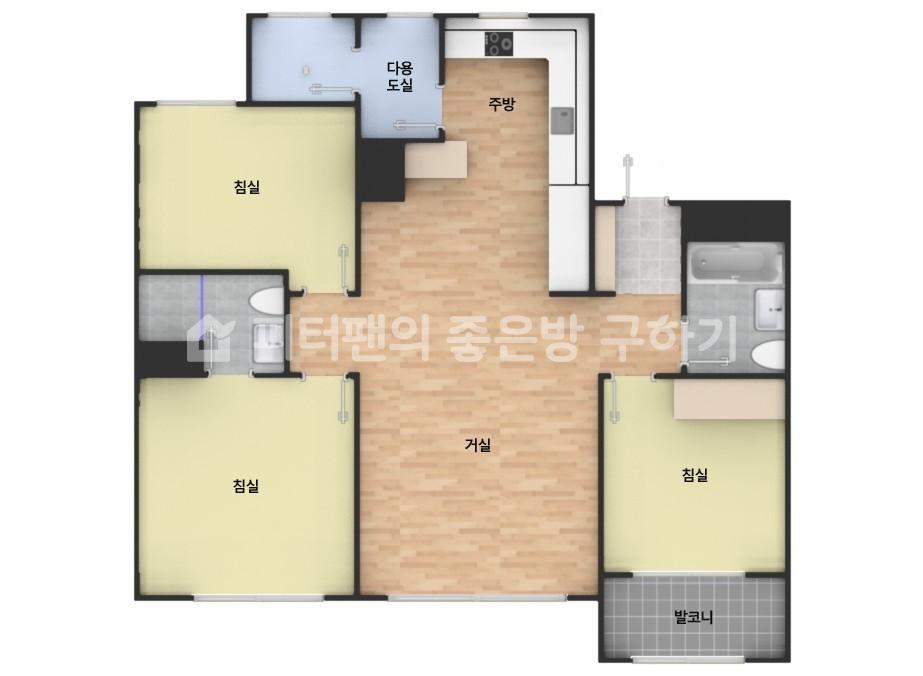 아파트 기본 평면도