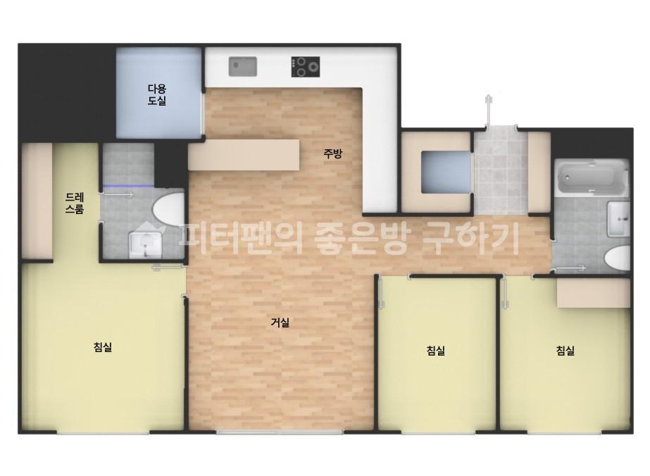 아파트 기본 평면도