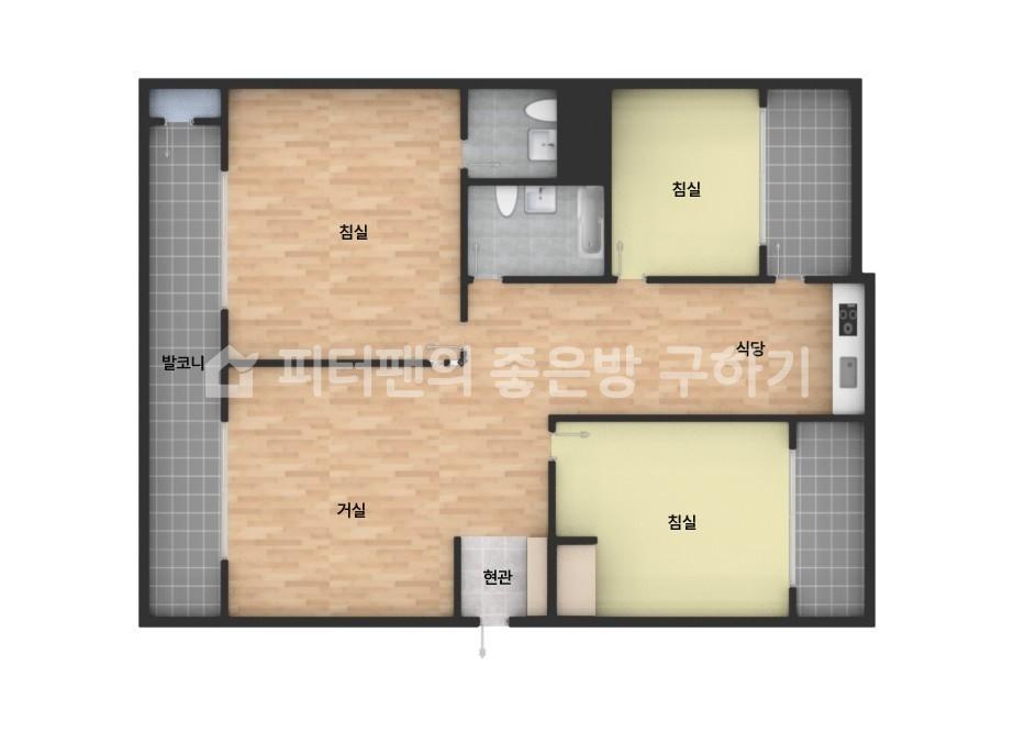 아파트 기본 평면도