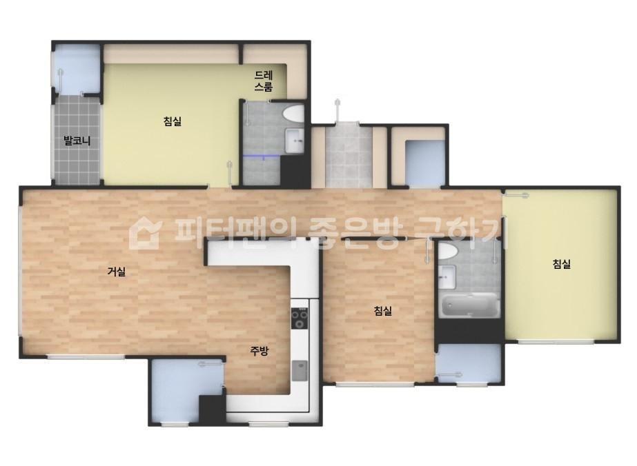 아파트 기본 평면도