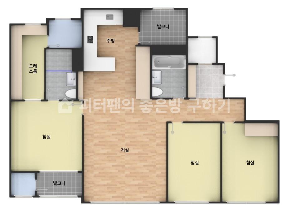 아파트 기본 평면도