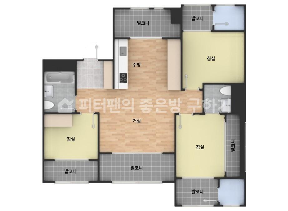 아파트 기본 평면도