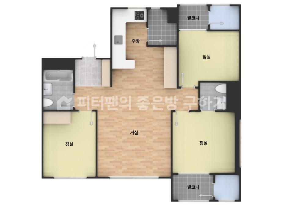 아파트 기본 평면도