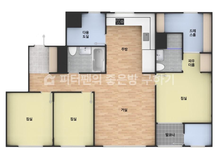 아파트 기본 평면도