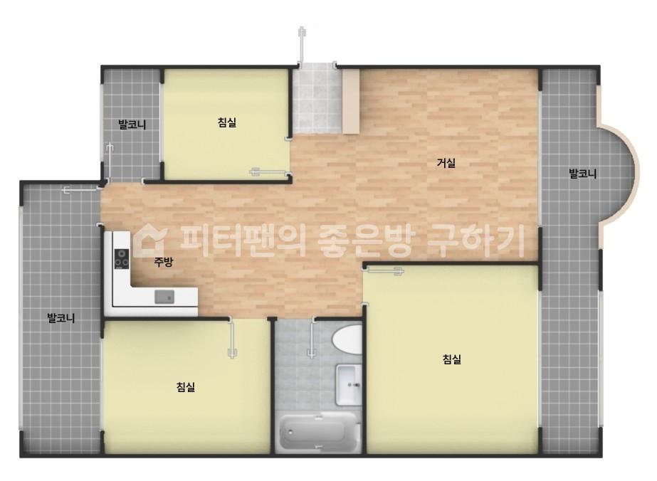 아파트 기본 평면도