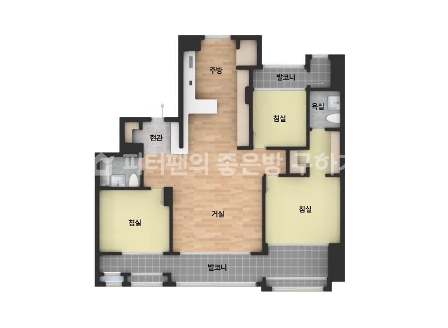아파트 기본 평면도