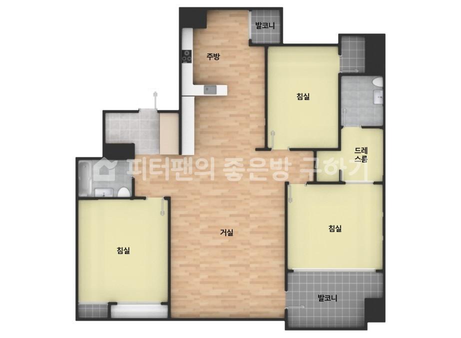 아파트 기본 평면도