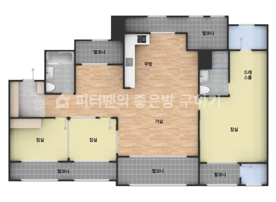 아파트 기본 평면도