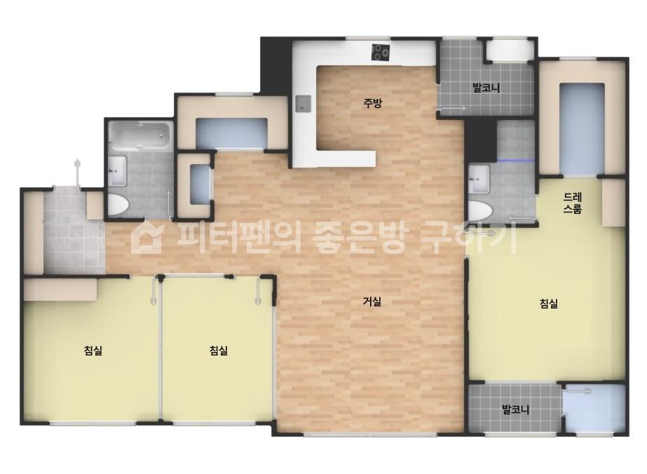 아파트 기본 평면도