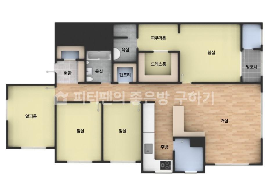 아파트 기본 평면도