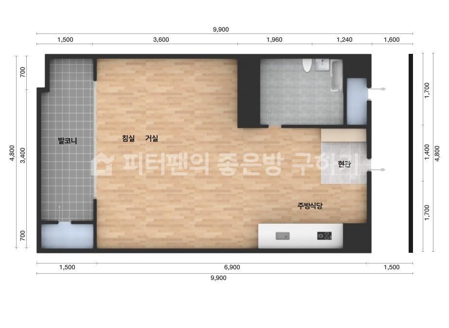 아파트 기본 평면도