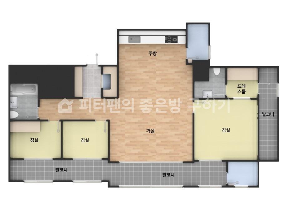 아파트 기본 평면도