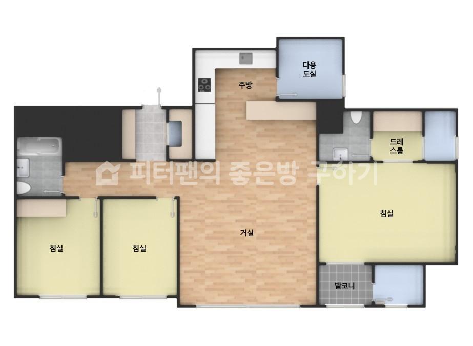 아파트 기본 평면도