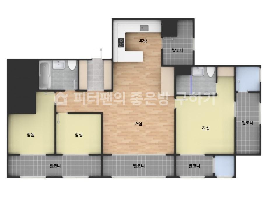 아파트 기본 평면도