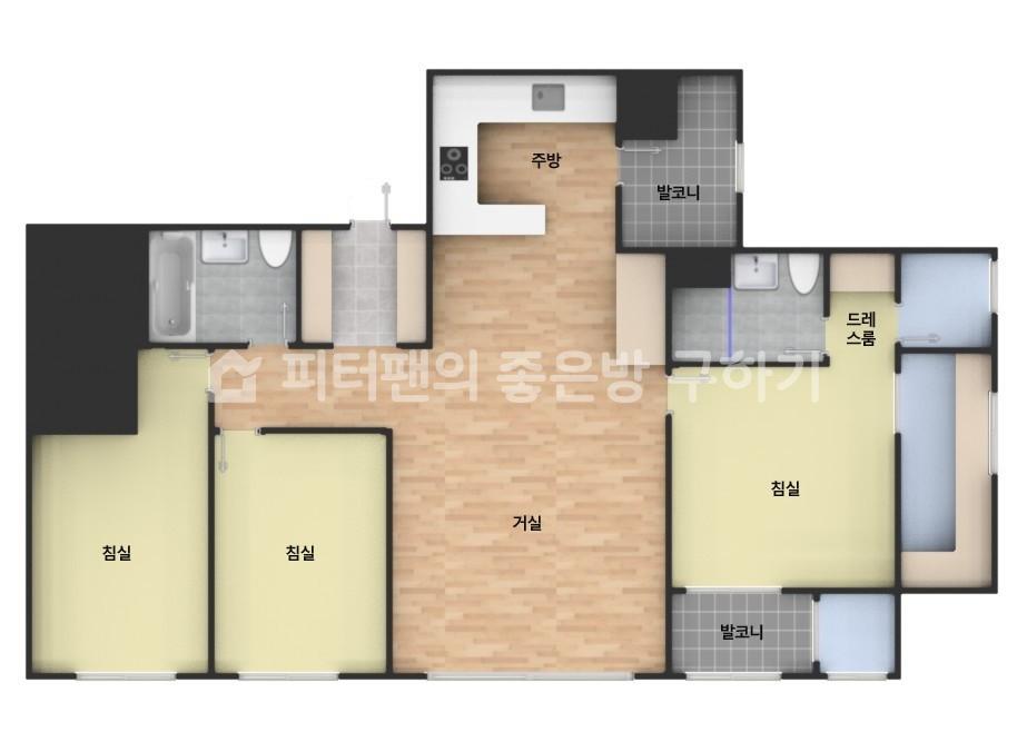 아파트 기본 평면도