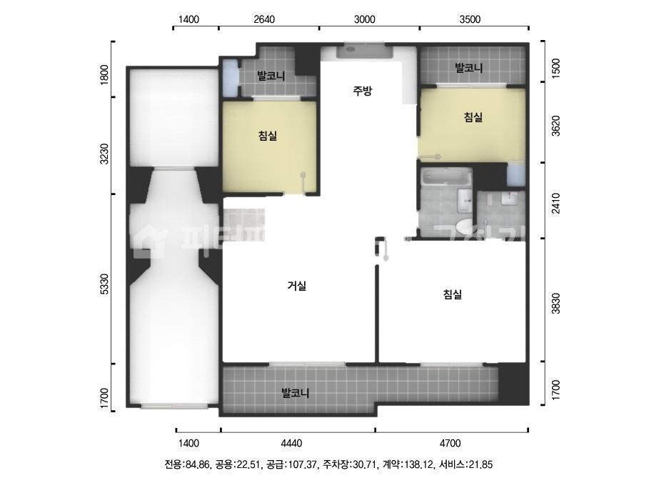 아파트 기본 평면도