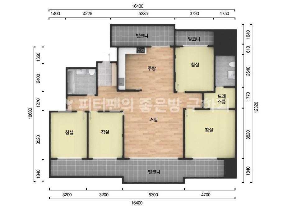 아파트 기본 평면도