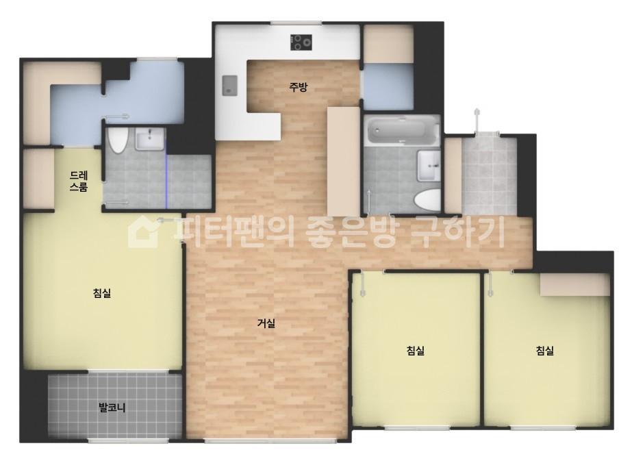 아파트 기본 평면도