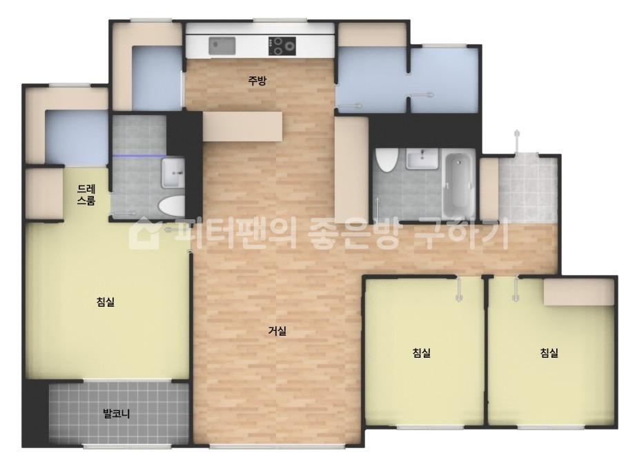 아파트 기본 평면도