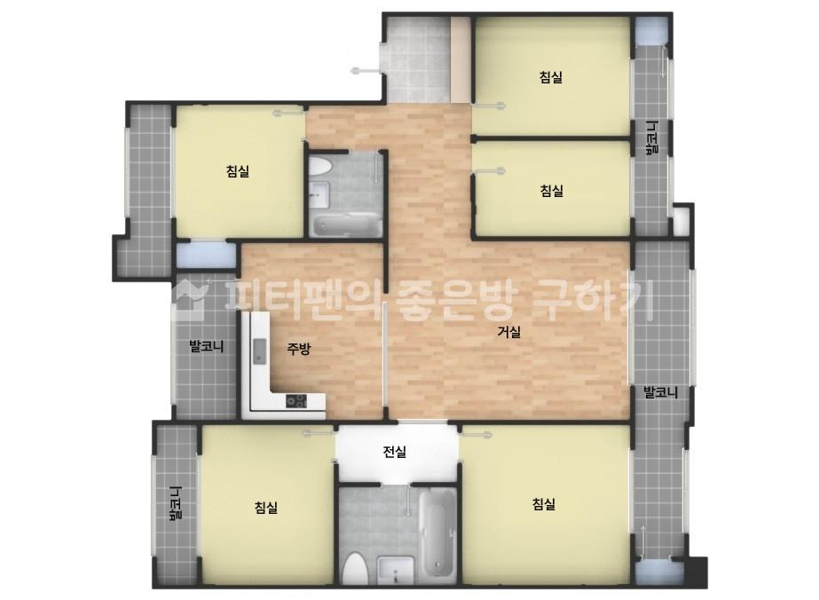아파트 기본 평면도