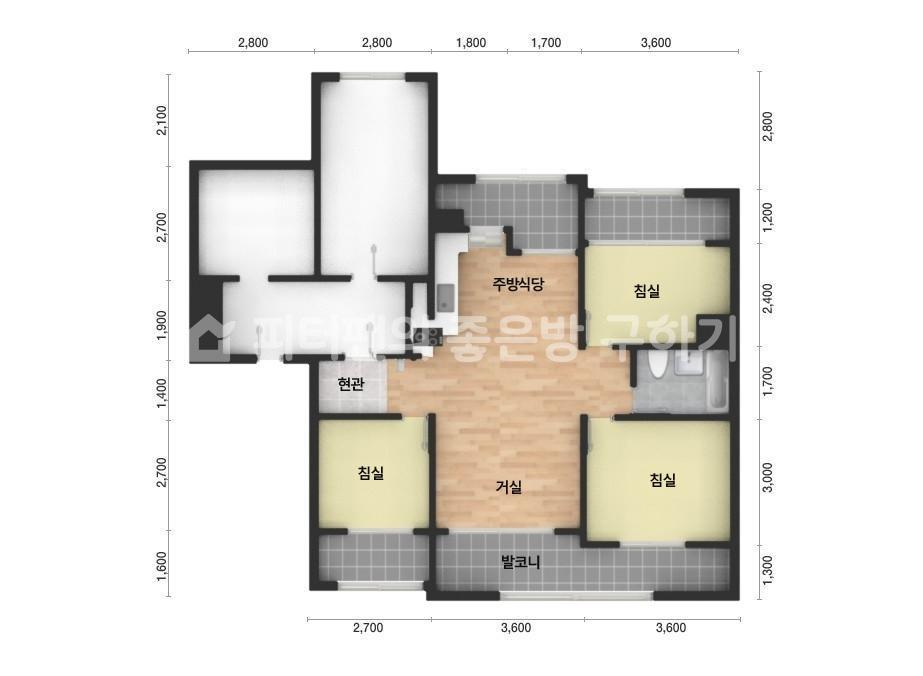 아파트 기본 평면도