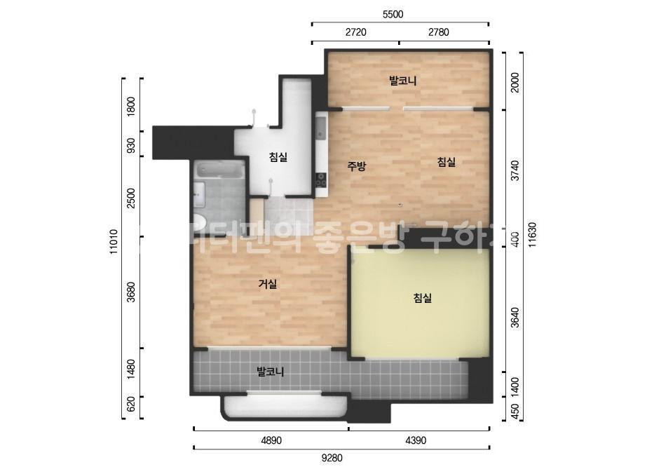 아파트 기본 평면도