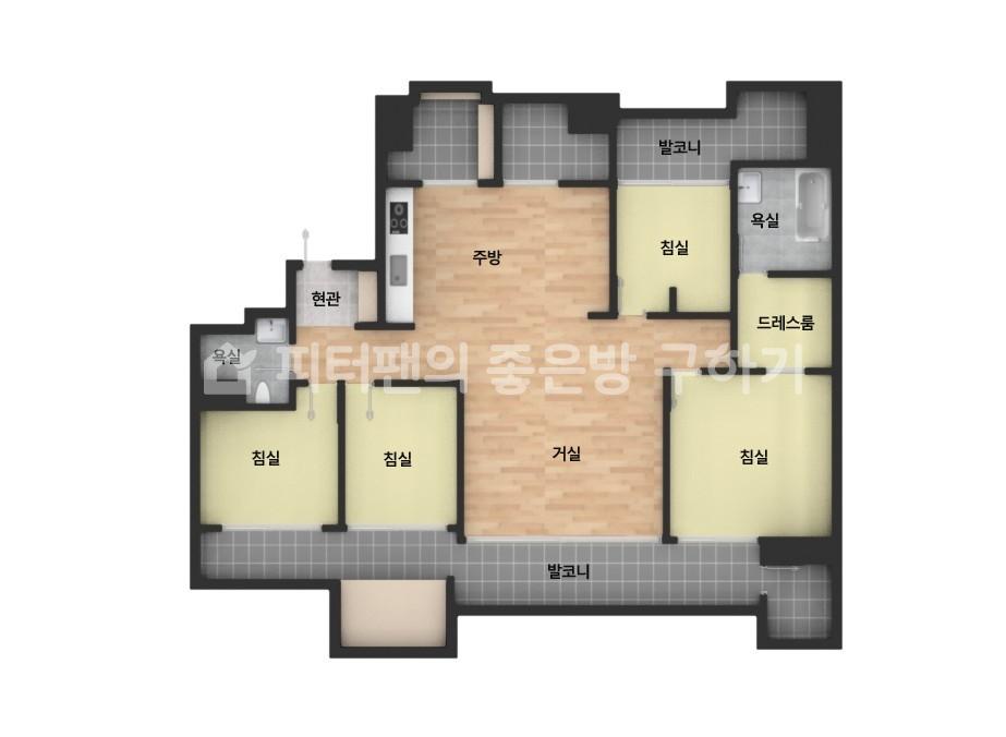 아파트 기본 평면도