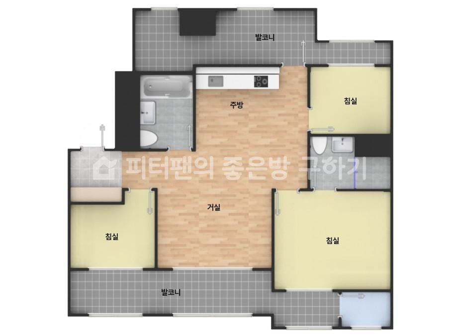 아파트 기본 평면도