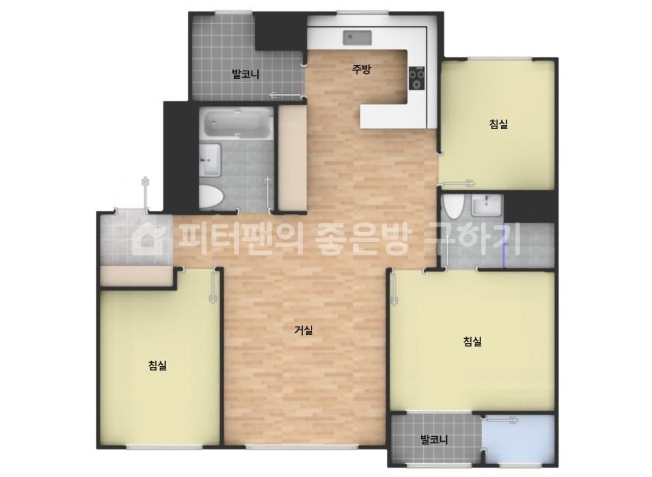 아파트 기본 평면도
