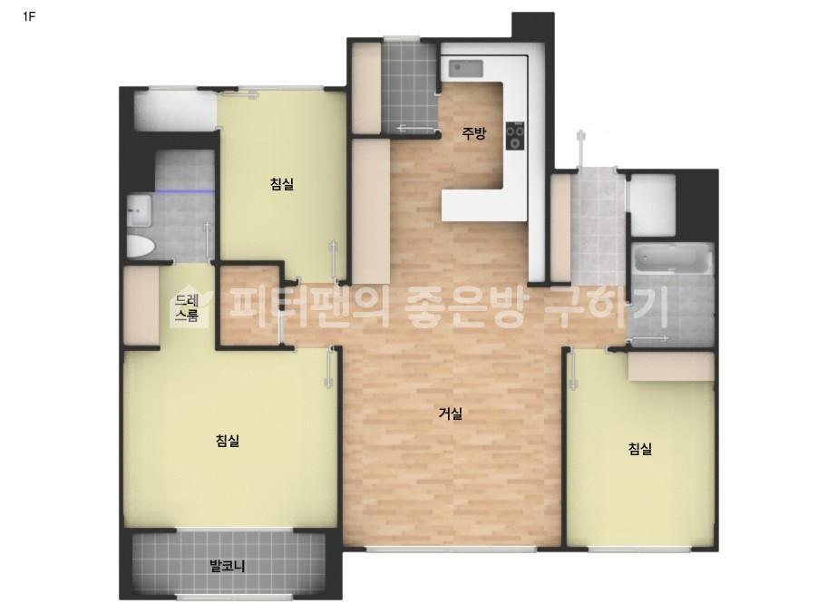 아파트 기본 평면도