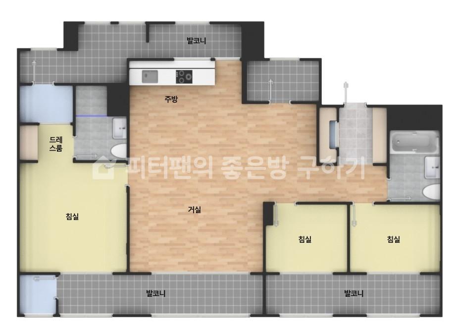 아파트 기본 평면도