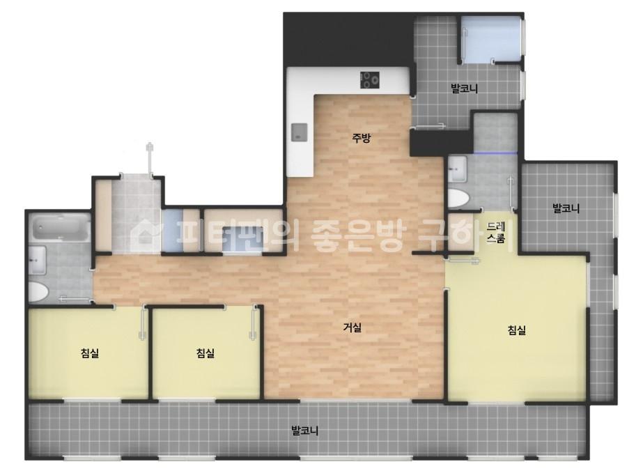 아파트 기본 평면도