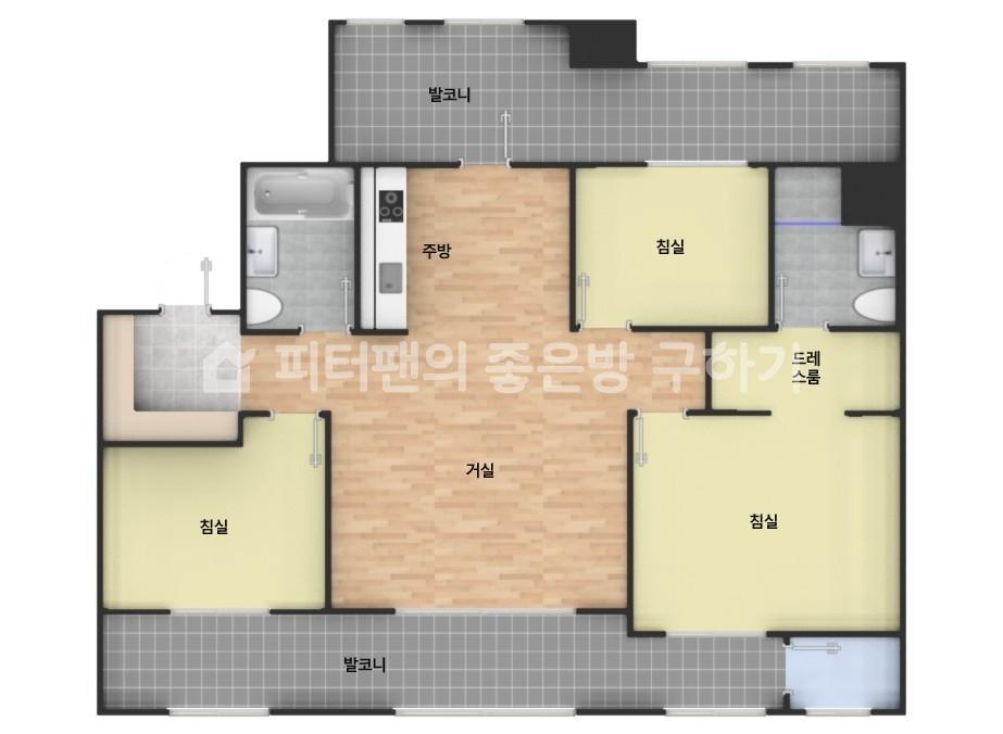 아파트 기본 평면도