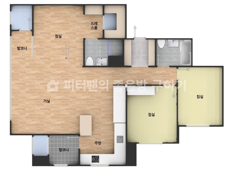 아파트 기본 평면도