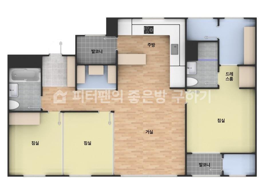 아파트 기본 평면도