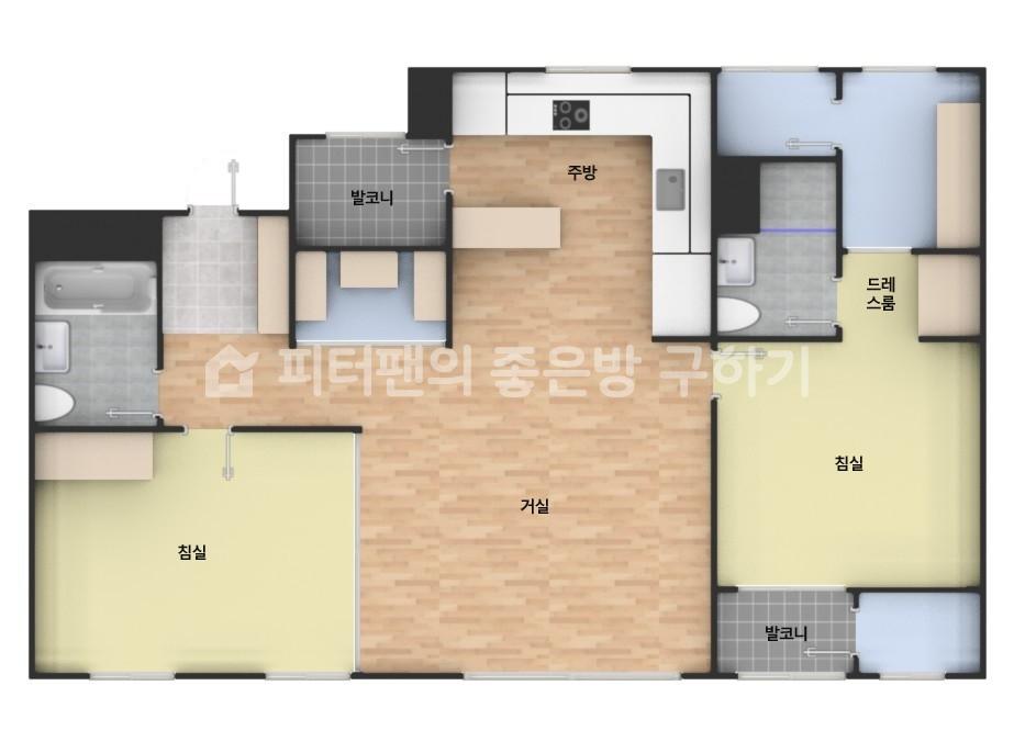 아파트 기본 평면도