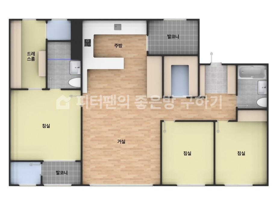 아파트 기본 평면도