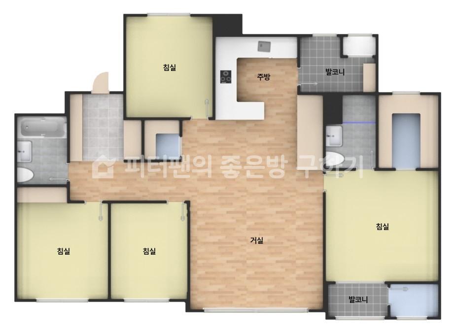 아파트 기본 평면도