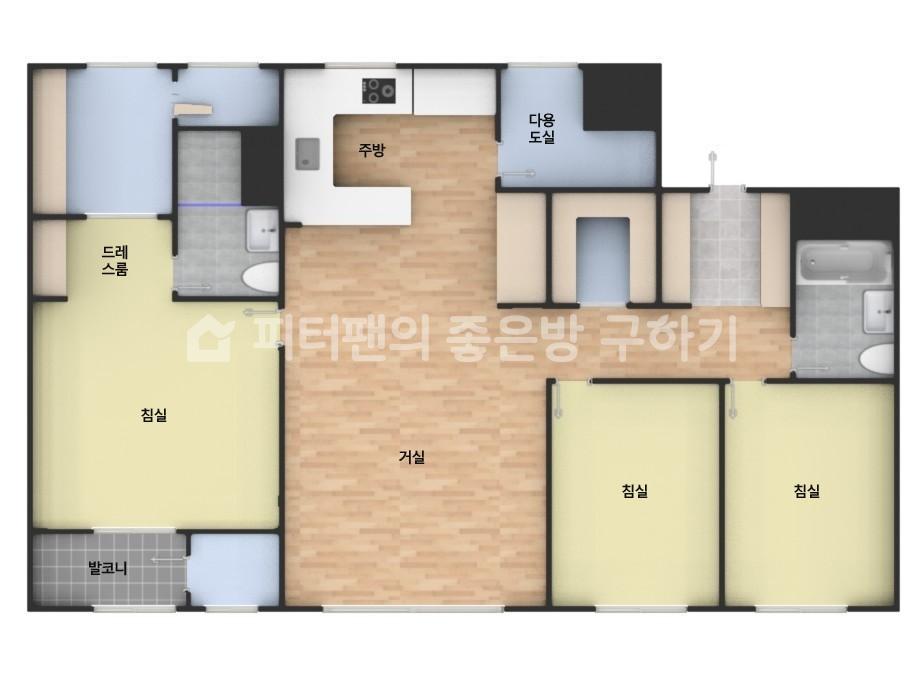 아파트 기본 평면도