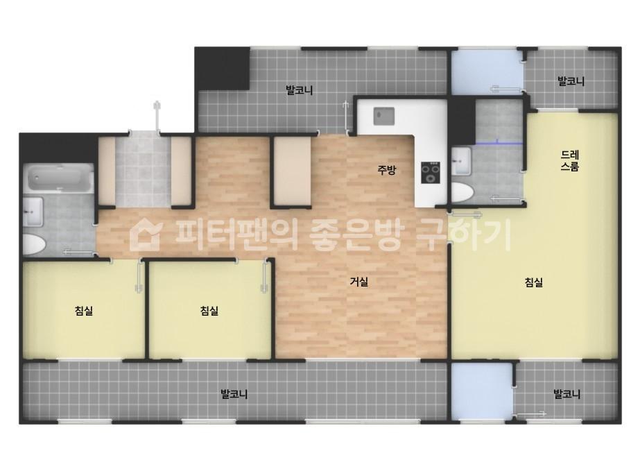 아파트 기본 평면도