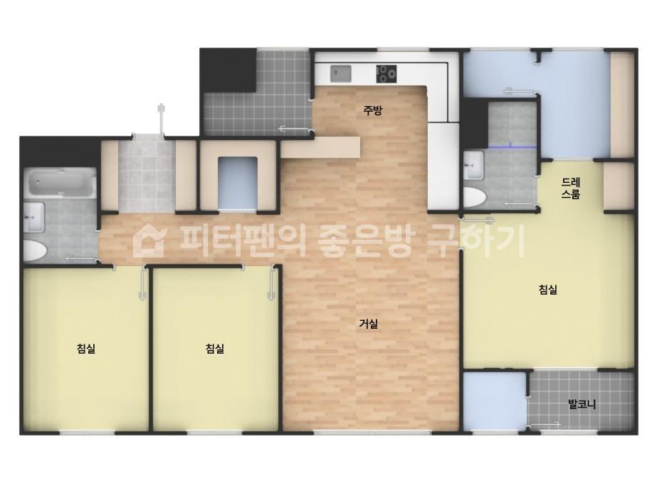 아파트 기본 평면도