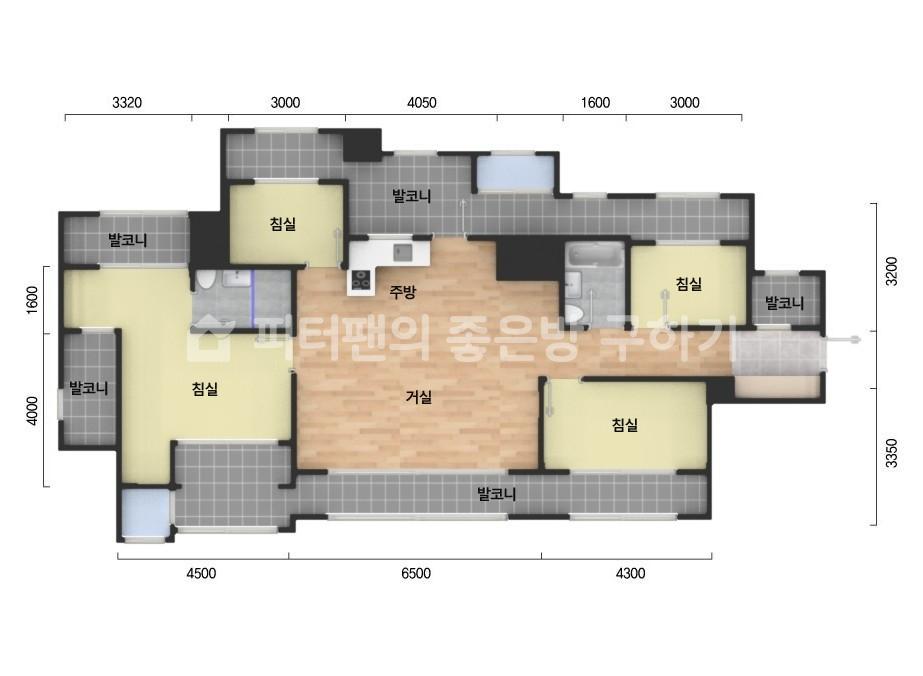 아파트 기본 평면도