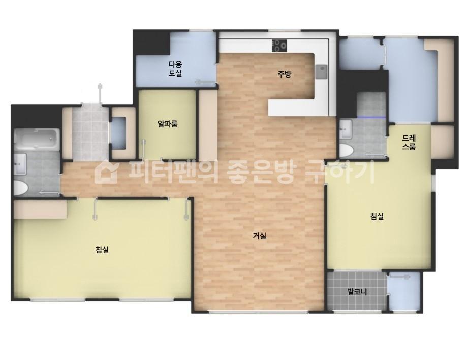 아파트 기본 평면도