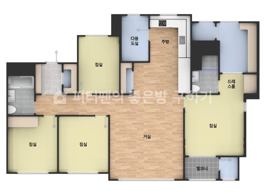 아파트 기본 평면도
