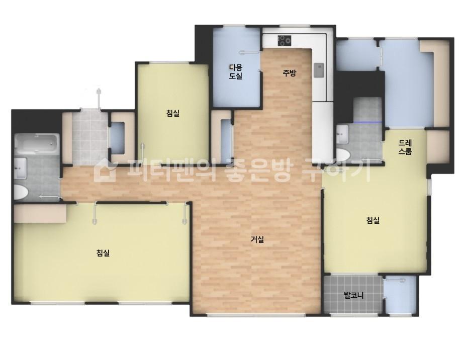 아파트 기본 평면도