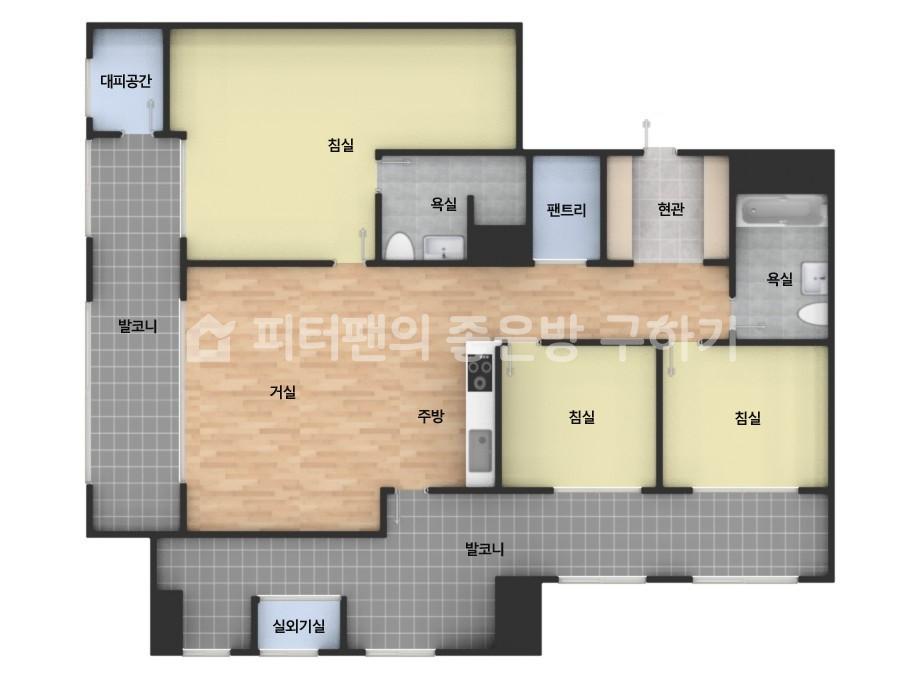 아파트 기본 평면도