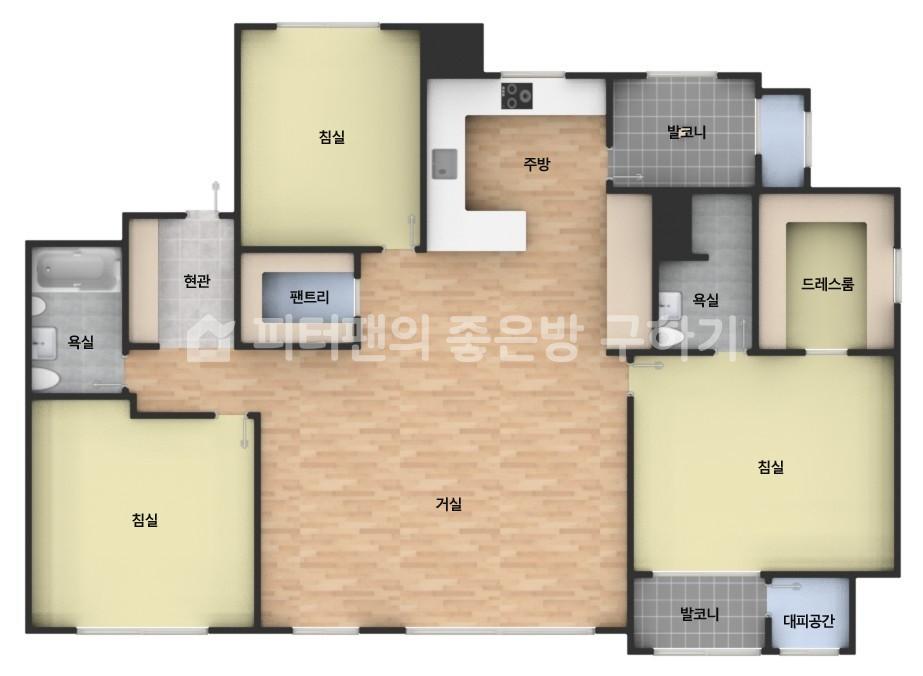 아파트 기본 평면도