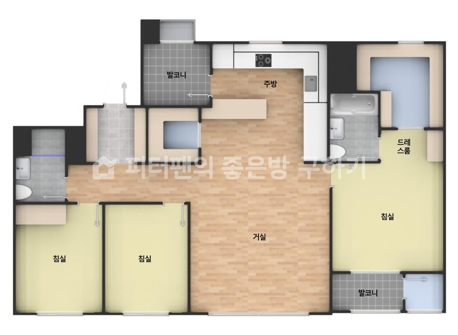 아파트 기본 평면도