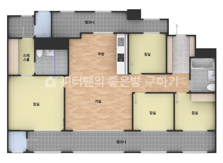 아파트 기본 평면도