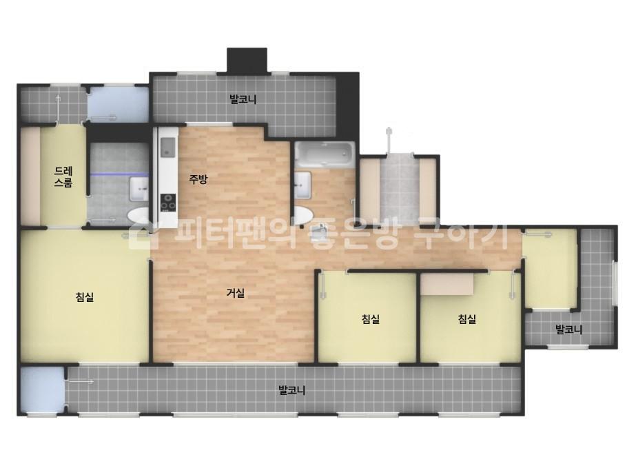 아파트 기본 평면도